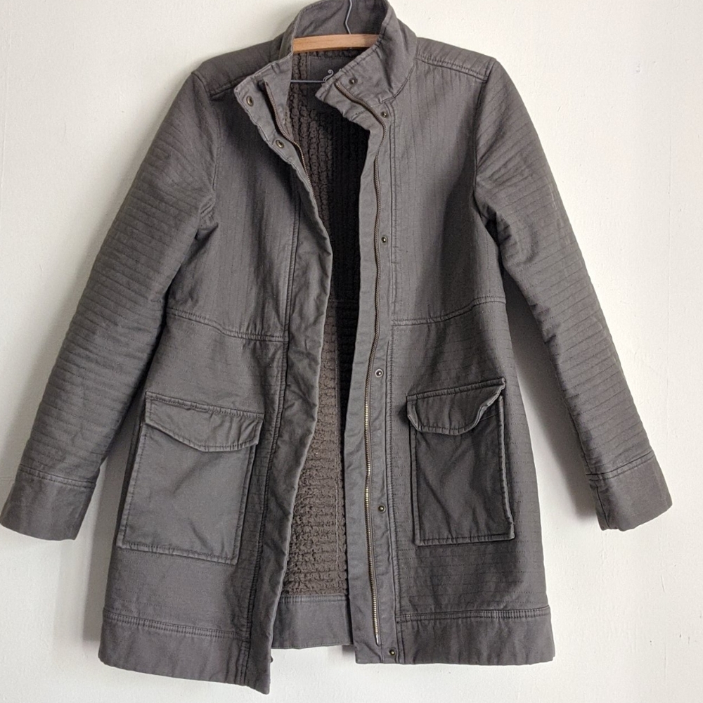Gray Heavy Winter Prana Jacket 🤍